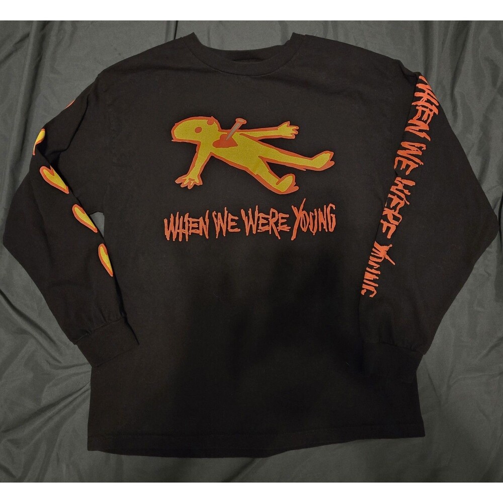 When We Were Young 2024 Tour Long Sleeve American Apparel Large MCR FOB PTV SWS